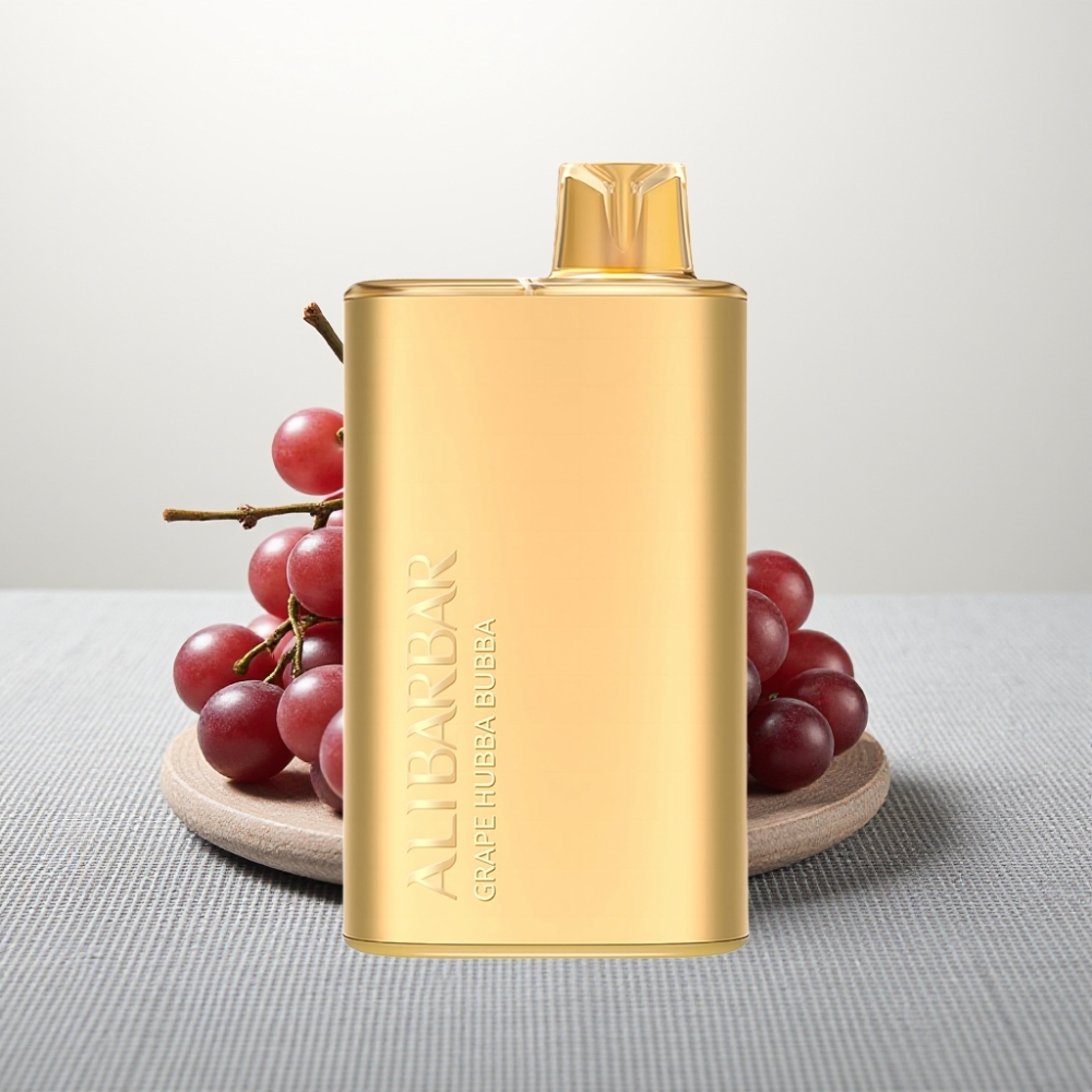 Alibarbar Rich 8000 Puffs Disposable Вейп Виноградний Hubba Bubba 20мл 2000мАг