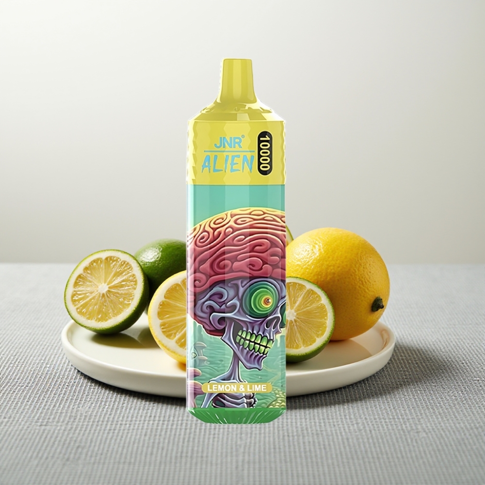 JNR Alien 10000 Puffs Лимон та Лайм 850mAh Тип-C RGB