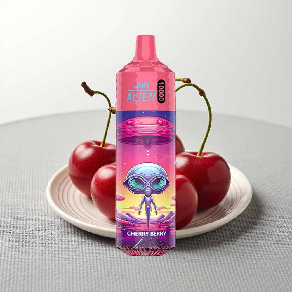 JNR Alien 10000 Puffs 850mAh Type-C Cherry Berry wholesale vape Ukraine