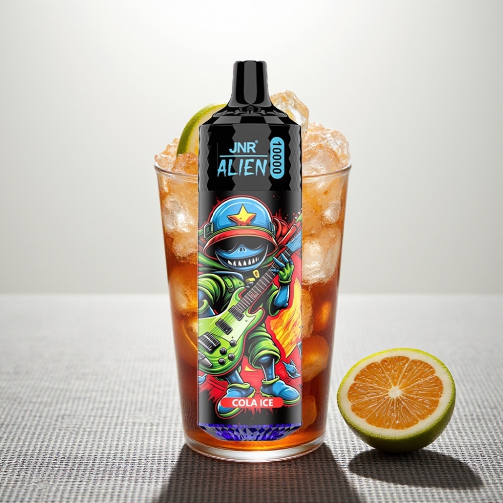 JNR Alien 10000 Puffs 850mAh Type-C Cola Ice RGB wholesale vape Ukraine