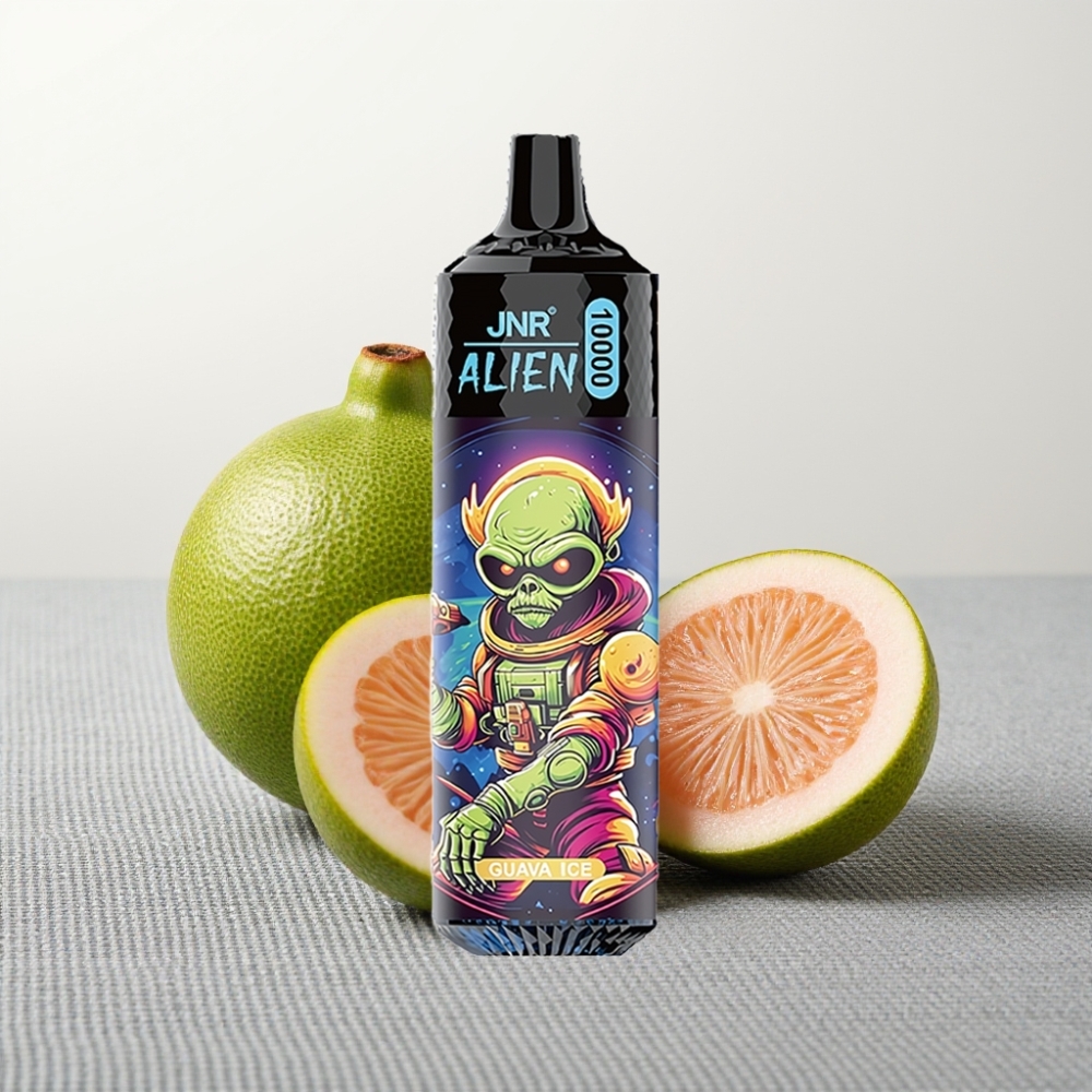 JNR Alien 10000 Puffs 850mAh Type-C Guava Ice RGB wholesale vape Ukraine