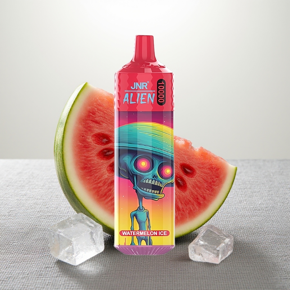 JNR Alien 10000 Puffs 850mAh Type-C LED Watermelon Ice