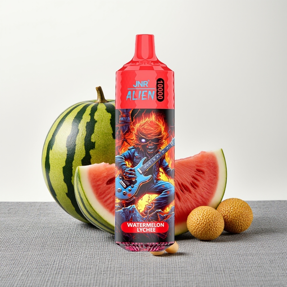 JNR Alien 10000 Puffs 850mAh Type-C LED Watermelon Lychee