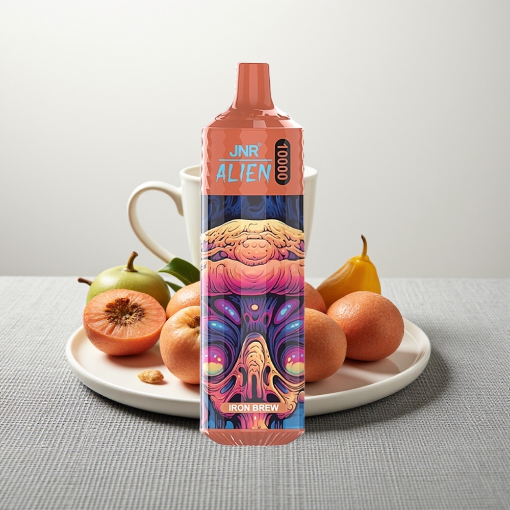 JNR Alien 10000 Puffs 850mAh Type-C RGB Iron Brew wholesale vape Ukraine
