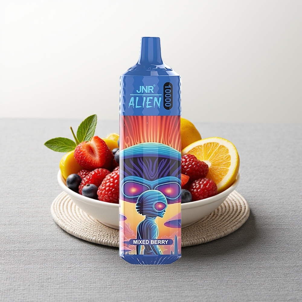 JNR Alien 10000 Puffs 850mAh Type-C RGB Спортивний Мікс Ягід