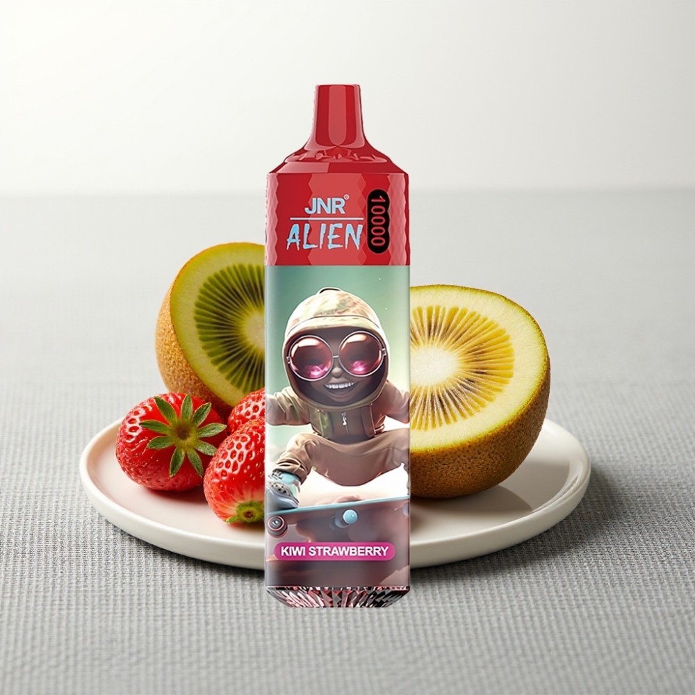 JNR Alien 10000 Puffs 850mAh Type-C RGB Киві-Полуниця