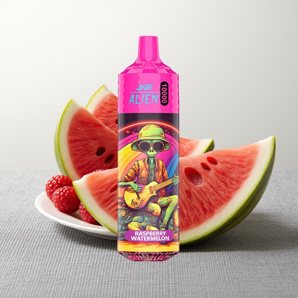 JNR Alien 10000 Puffs 850mAh Type-C Малина Кавун RGB