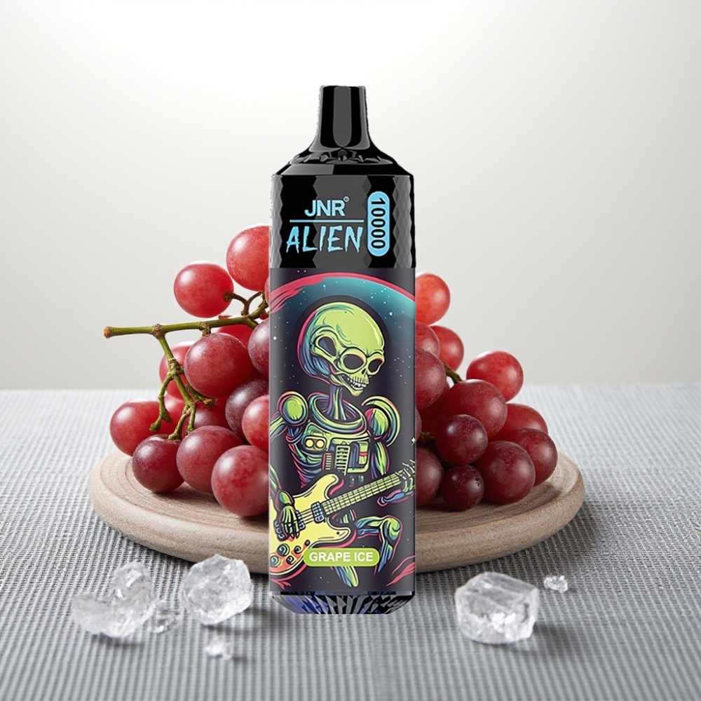 JNR Alien 10000 Puffs 850mAh Графіт Лід Type-C RGB wholesale vape Ukraine
