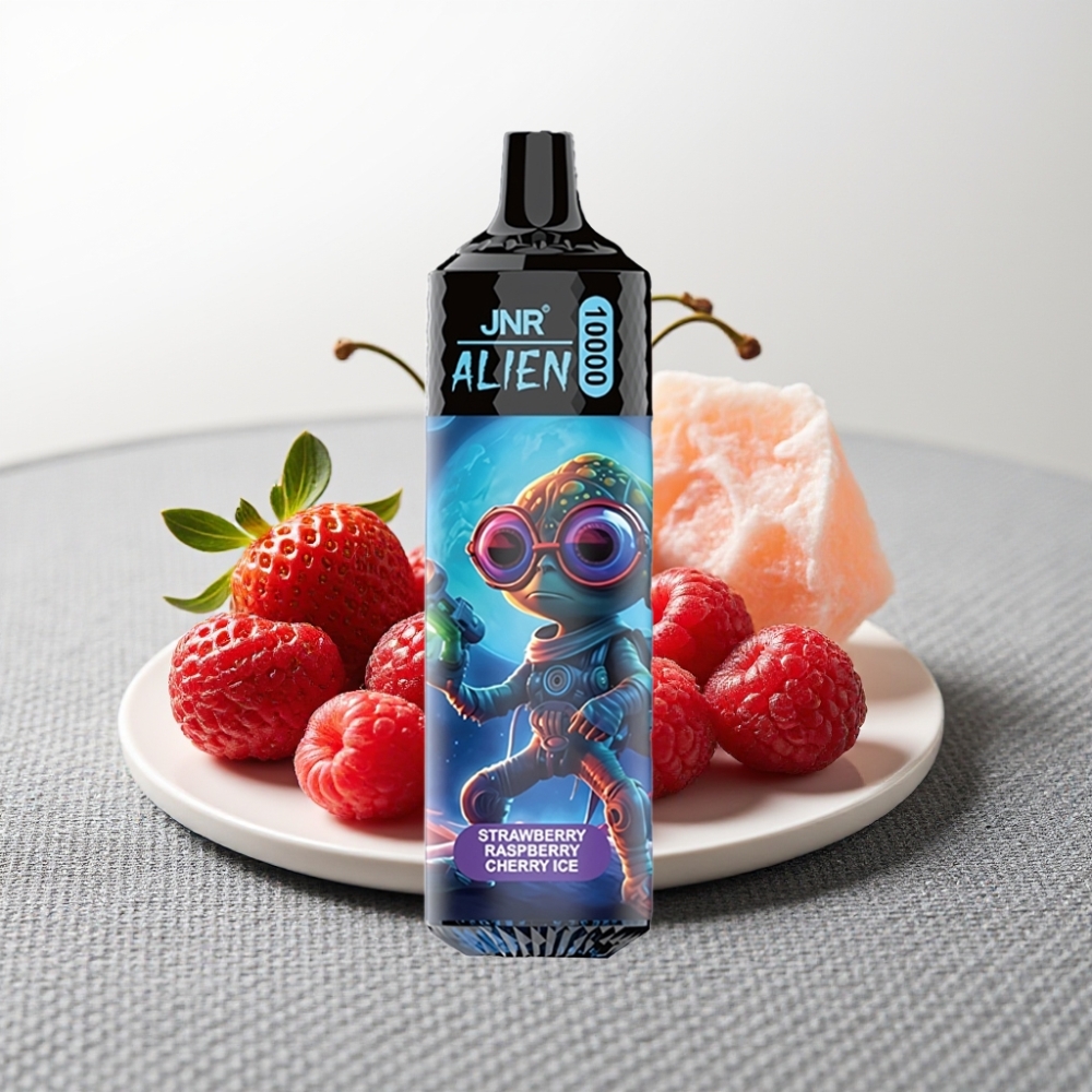 JNR Alien 10000 Puffs 850mAh Type-C Полуниця малина вишня лід