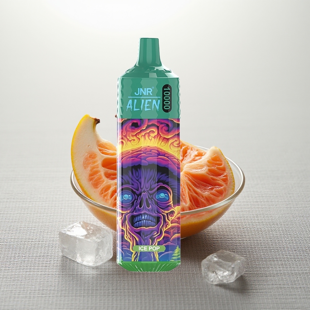 JNR Alien 10000 Puffs Ice Pop 850mAh Тип-C RGB wholesale vape Ukraine
