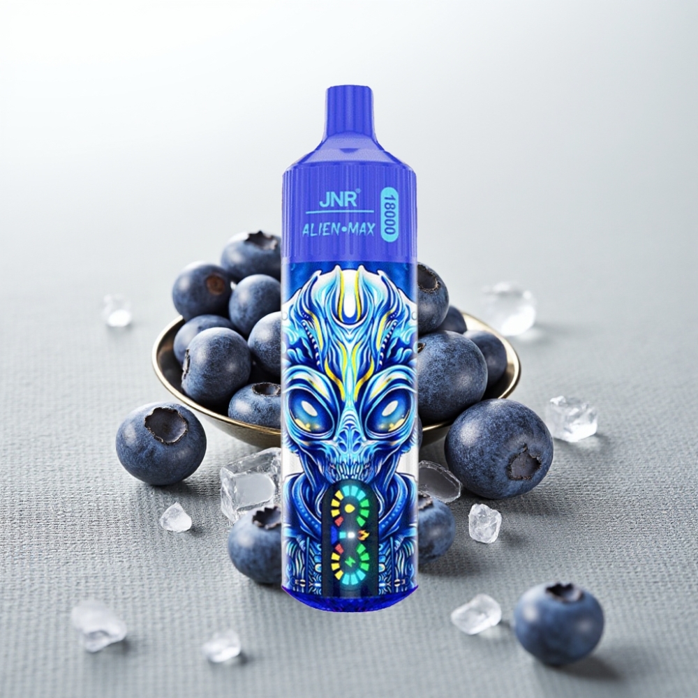 JNR Alien Max 18000 Puffs Dual Mesh Coil Blueberry On Ice 28ml Type-C