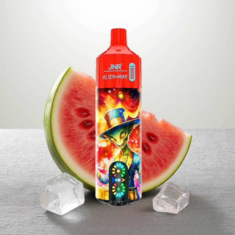 JNR Alien Max 18000 Puffs Dual Mesh Coil Watermelon Ice 28ml E-liquid Type-C