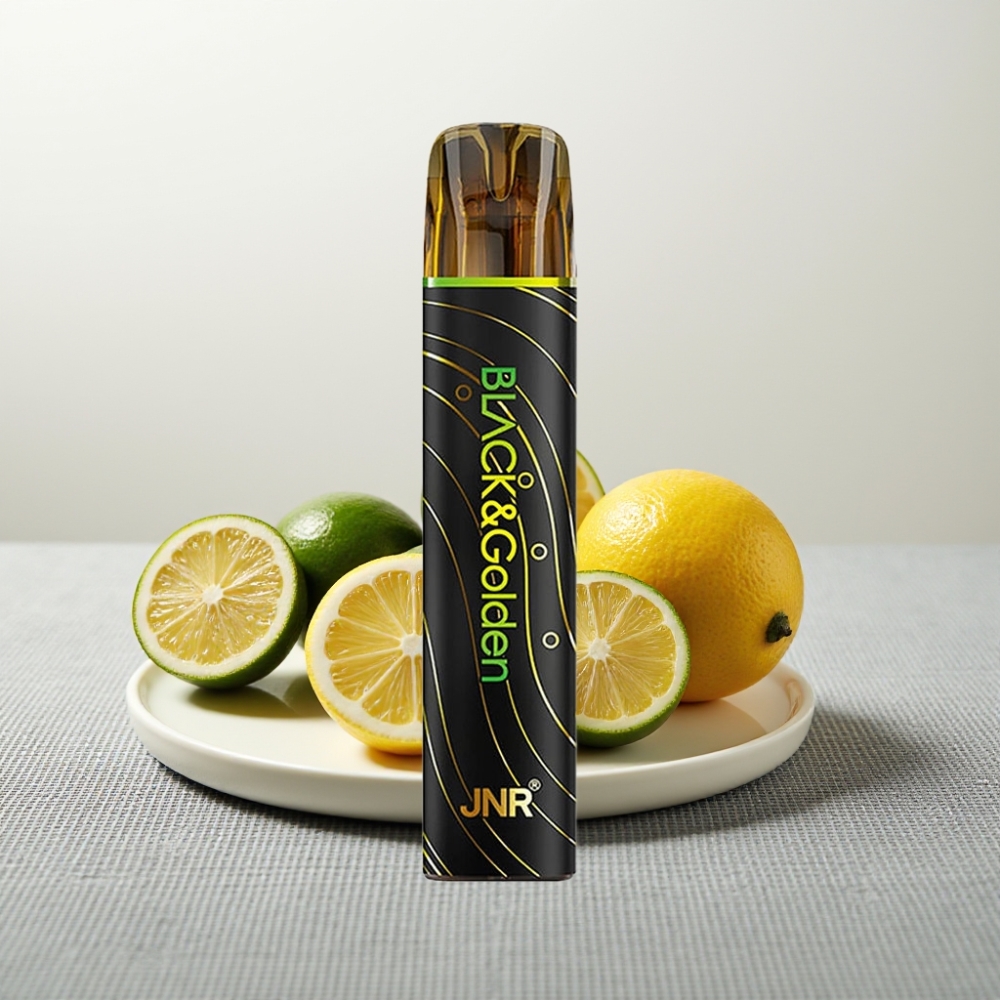 JNR Black&Golden 800 Puffs Лимон & Лайм 550mAh 2ml TPD 2%