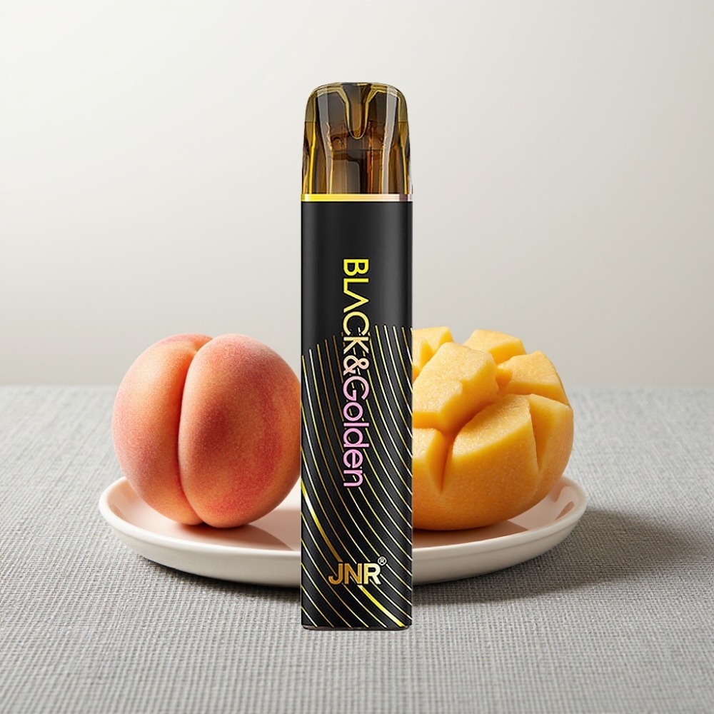 JNR Black&Golden 800 Puffs Персик-Манго 550mAh 2ml TPD