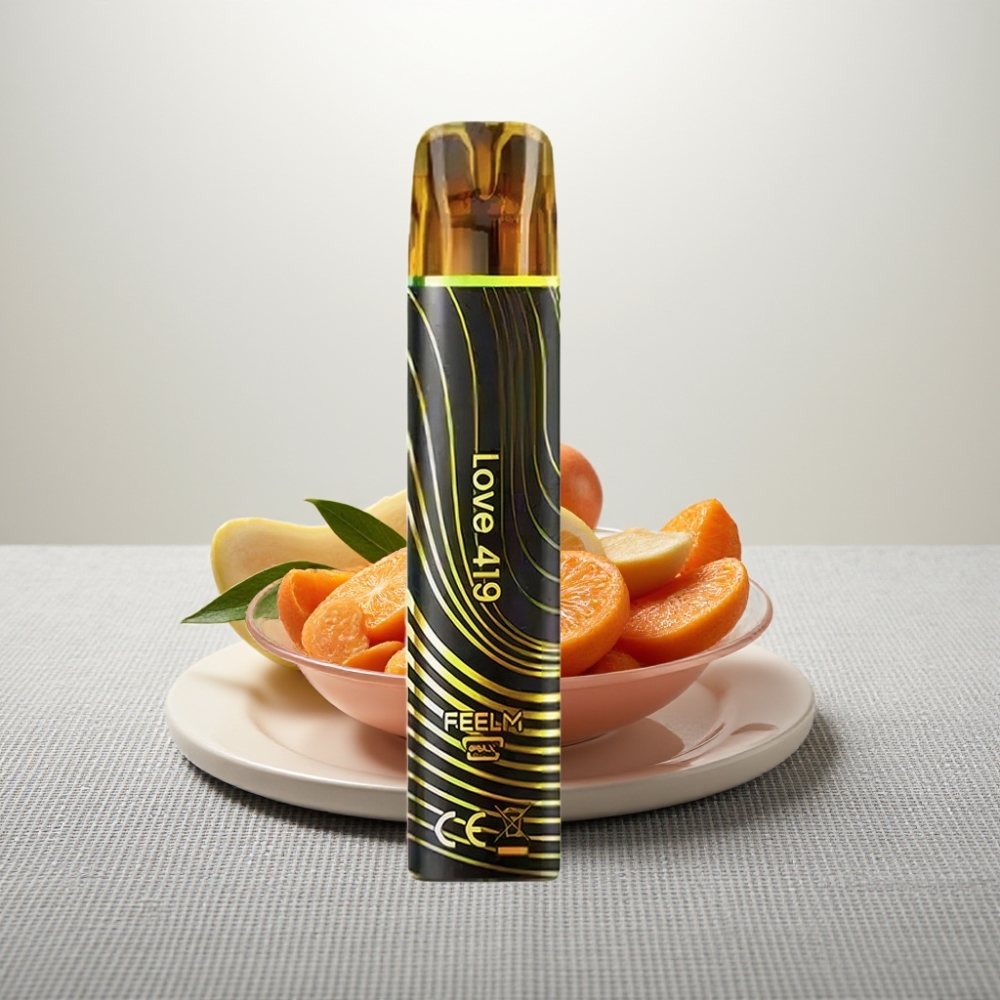 JNR Black&Golden 800 Puffs Disposable Vape Любов 419 550mAh 2ml TPD 2%