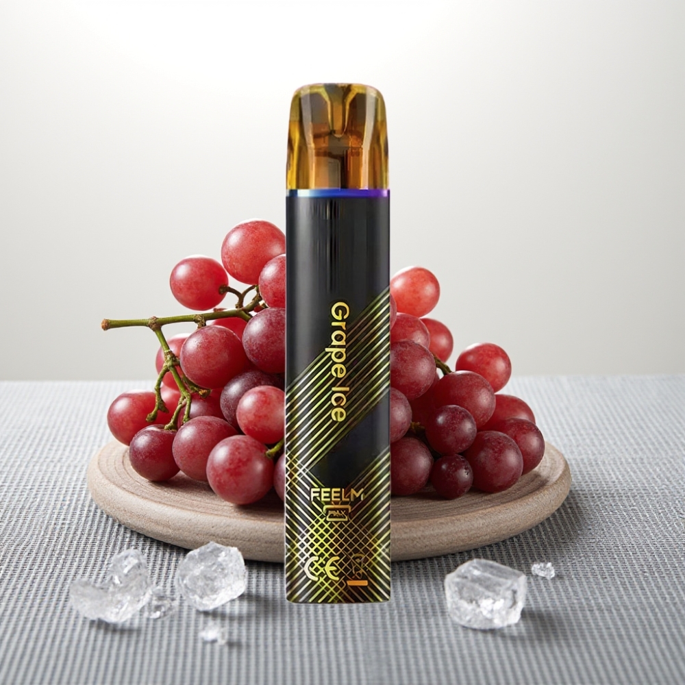 JNR Black&Golden 800 Puffs Disposable Vape Виноградовий Лід 550mAh 2%