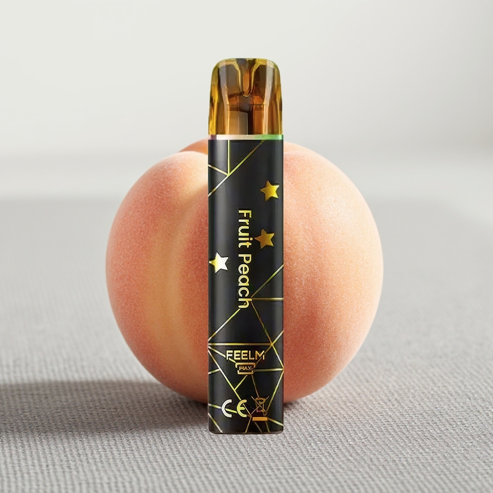 JNR Black&Golden 800 Puffs Disposable Vape Персик 550mAh 2ml