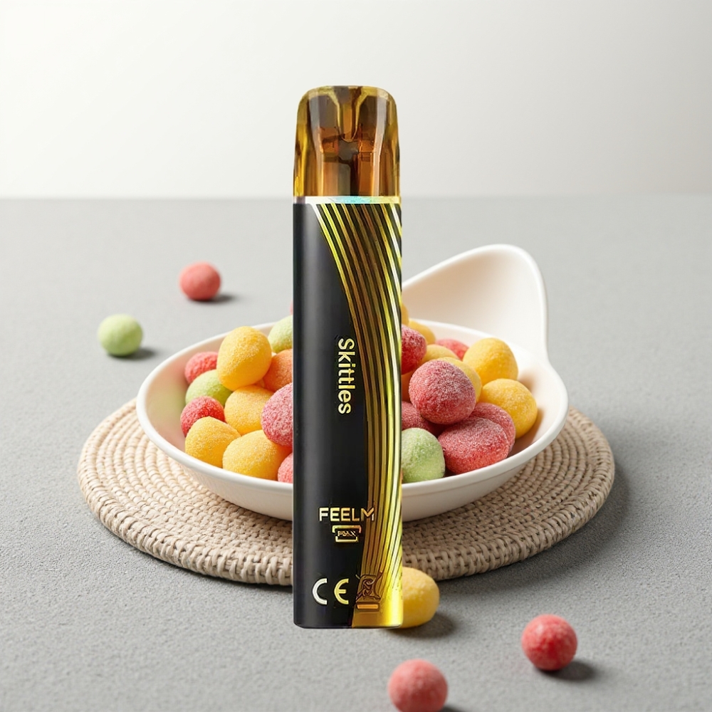 JNR Black&Golden 800 Puffs Disposable Vape Скітлз 550mAh 2ml TPD 2%