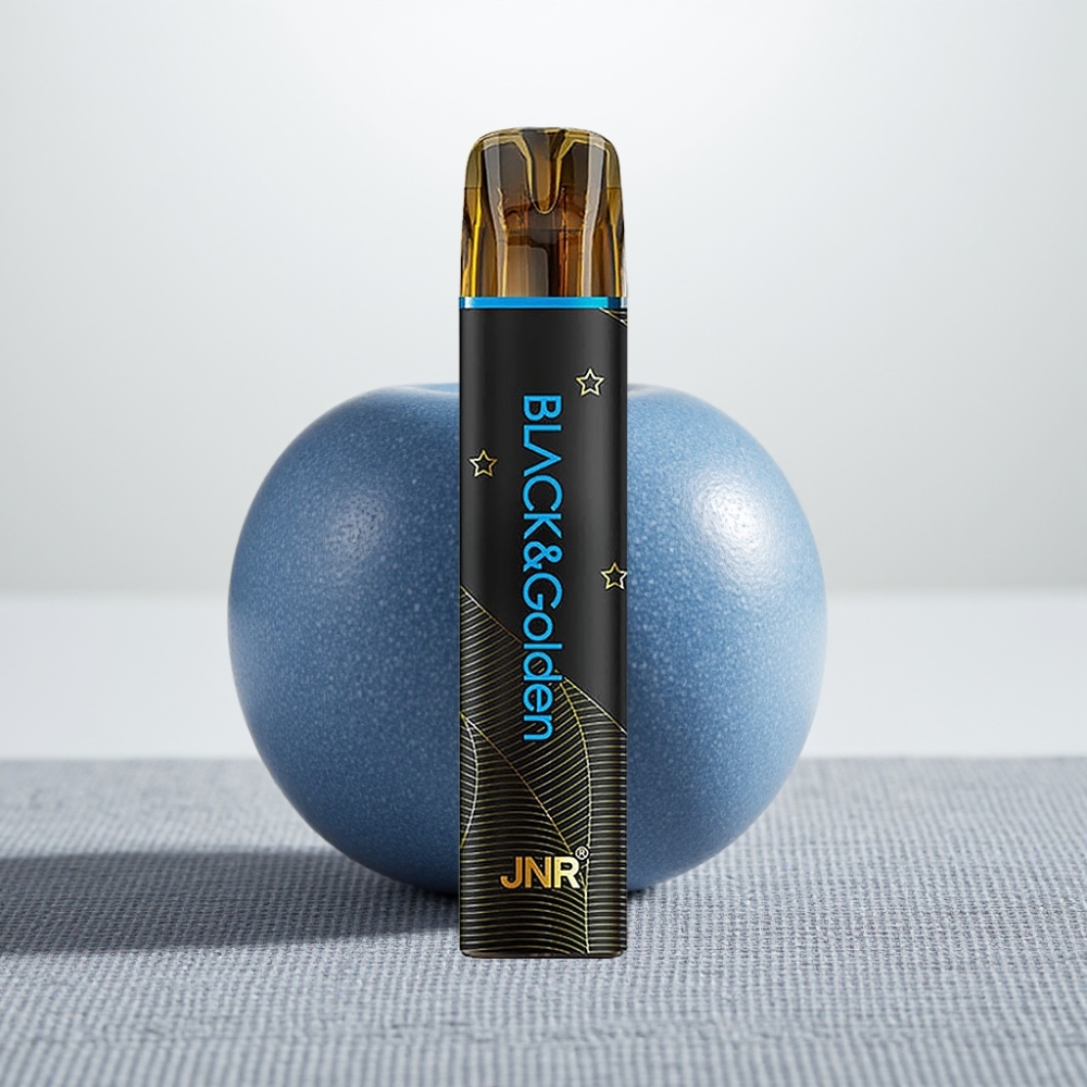 JNR Black&Golden 800 Puffs Disposable Vape Блакитний (550mAh, 2ml, TPD, 2%)
