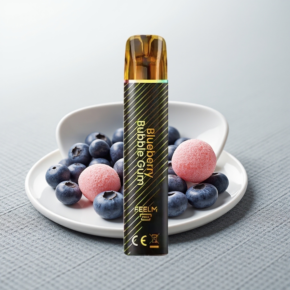 JNR Black&Golden 800 Puffs Disposable Vape Чорничкова Жуйка 550mAh 2ml TPD 2%