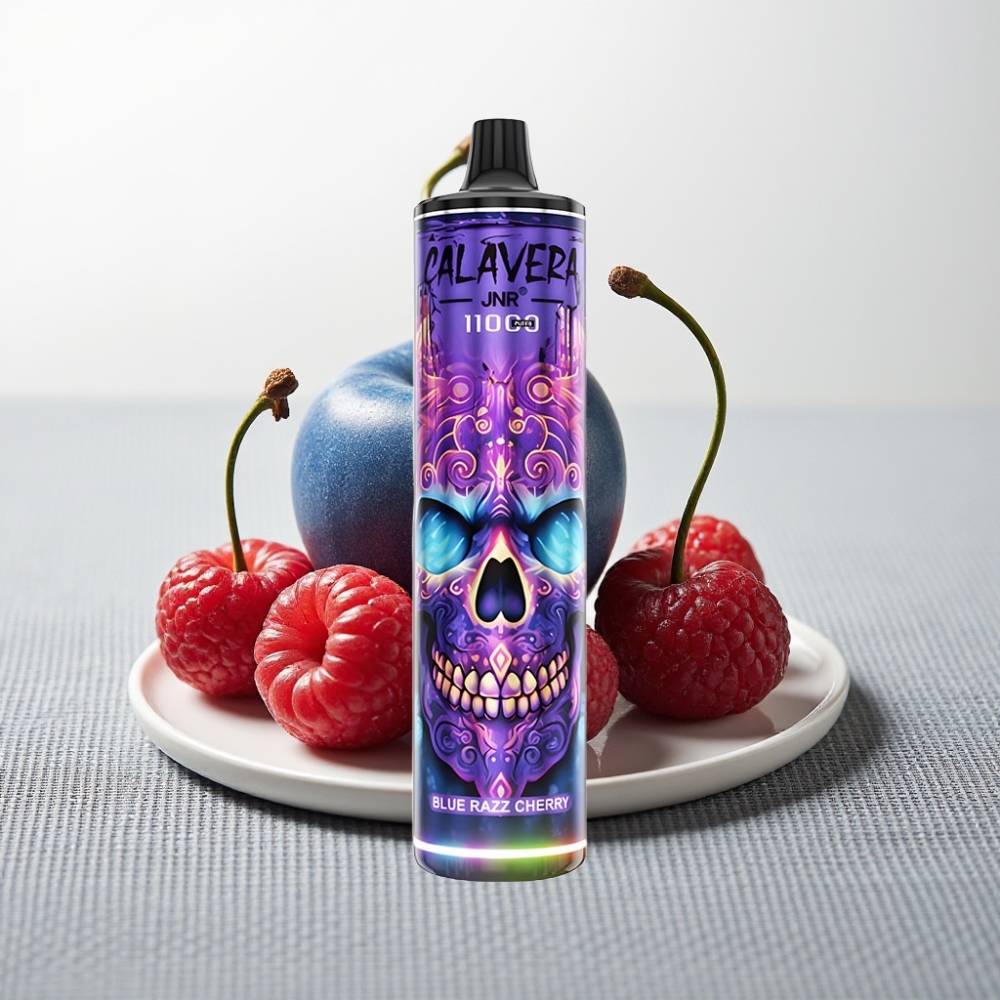 JNR Calavera 11000 Puffs Disposable Vape Блакитна Малина Вишня Тип-C 850mAh 21мл