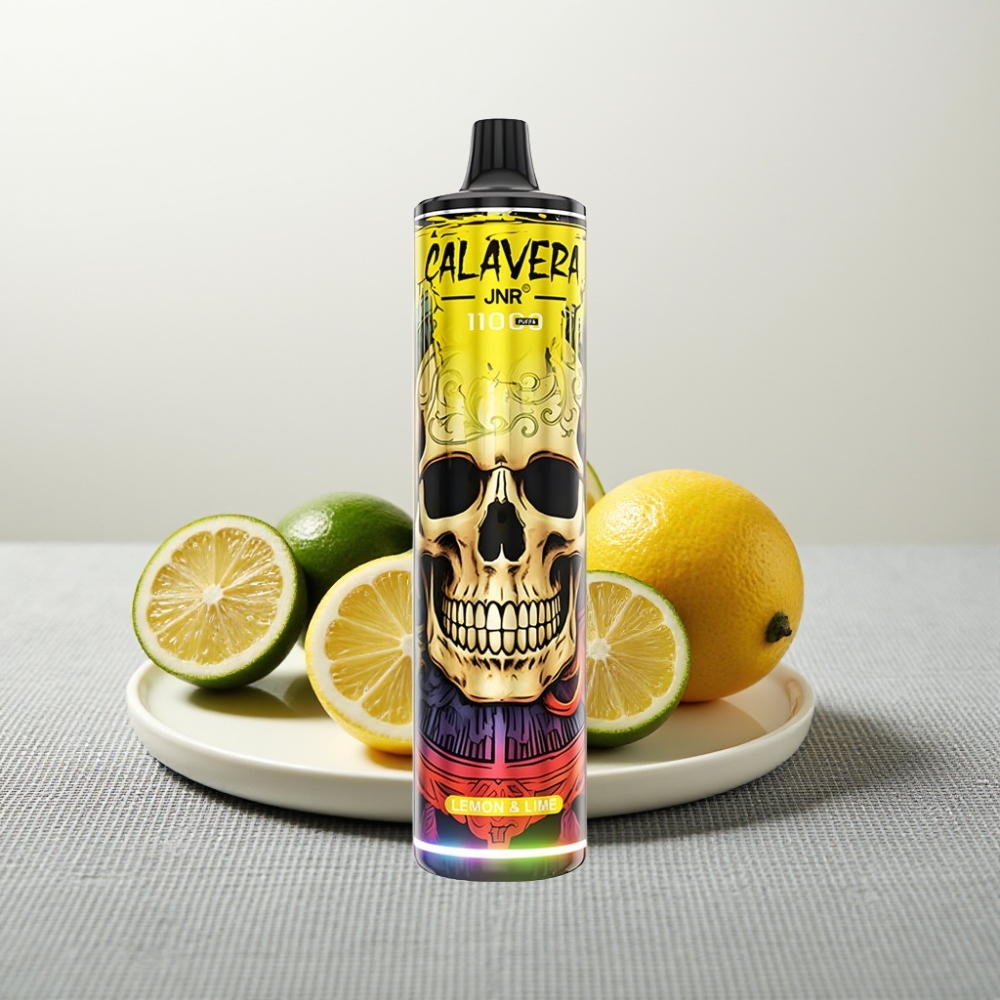 JNR Calavera 11000 Puffs Disposable Vape Лимон & Лайм Type-C 850mAh 21ml 1.0ohm