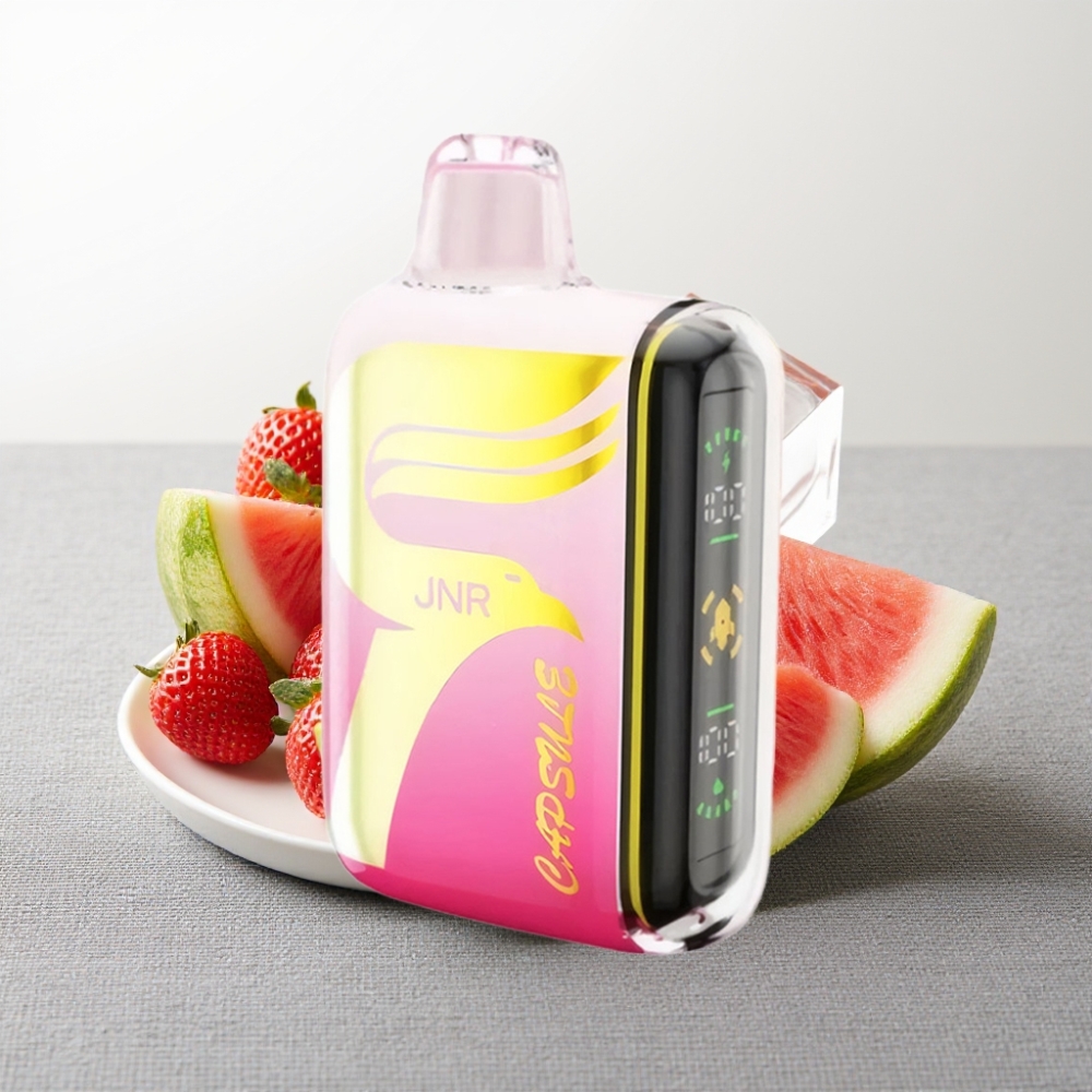 JNR Capsule 15000 Puffs 850mAh Полуниця Кавун Лід Dual Mesh Coil Boost Mode