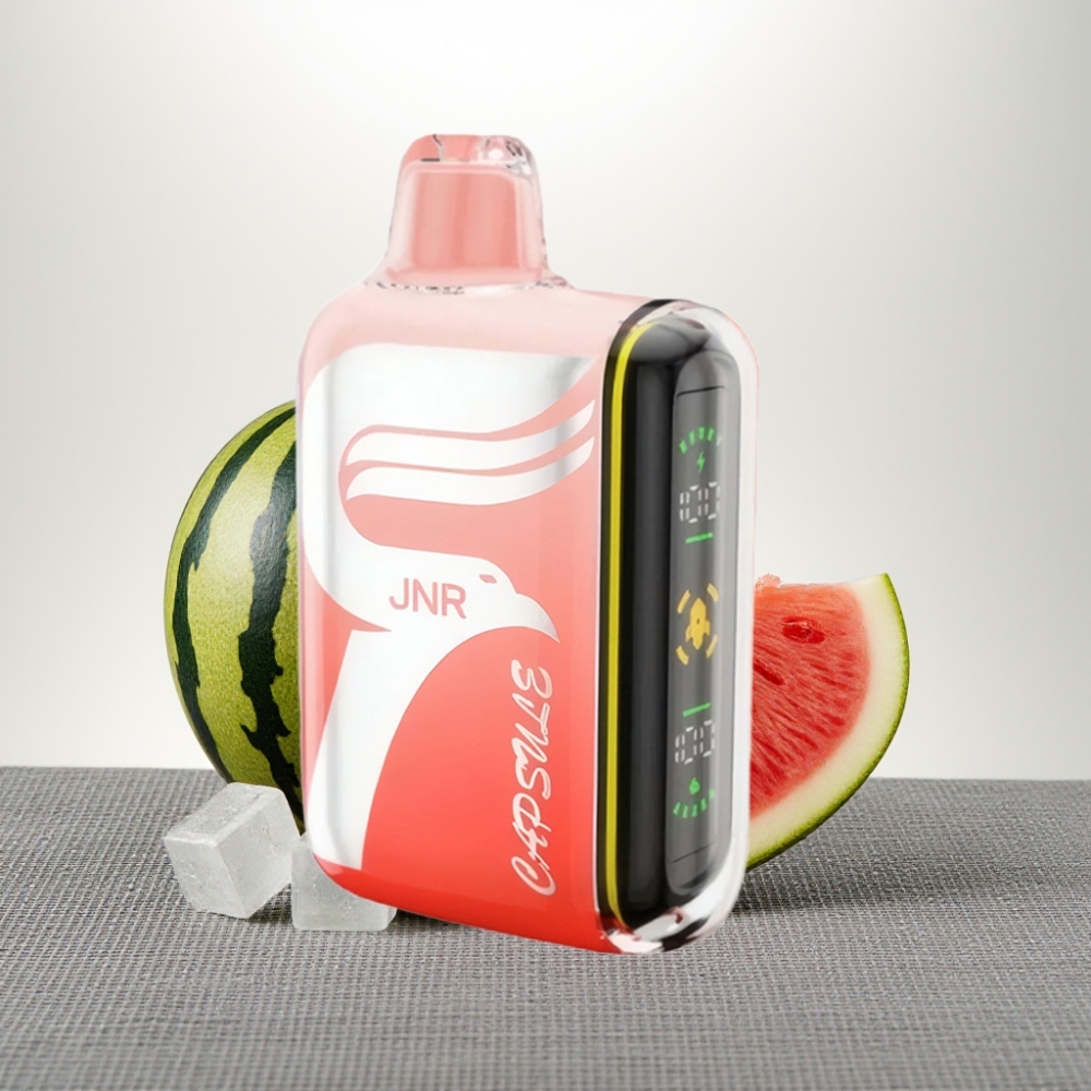 JNR Capsule 15000 Puffs Кавун Brazz Ice Dual Mesh Coil Smart LED Display