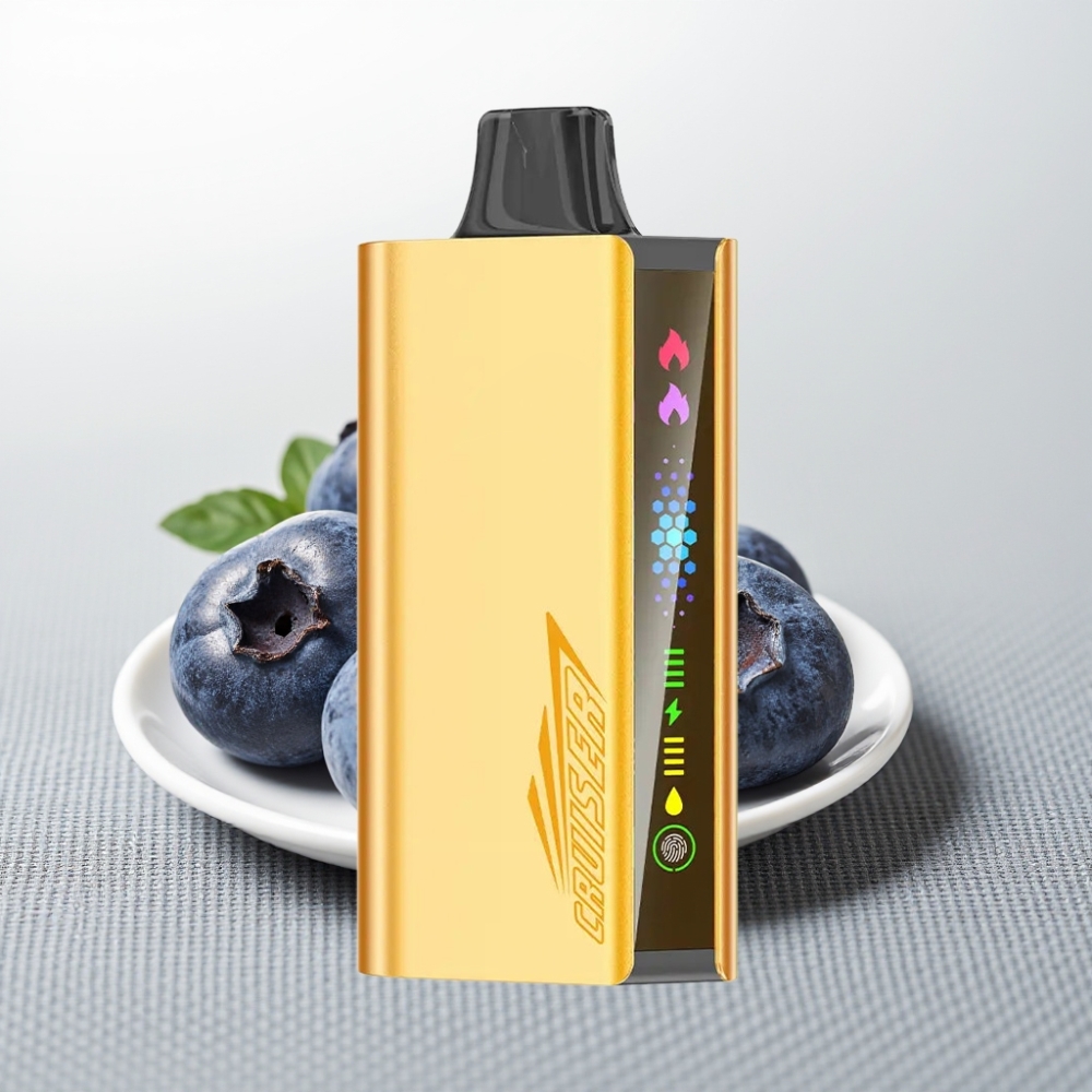 JNR Cruiser 12000 Puffs Disposable Вейп Анімаційний Екран Синя Ягода