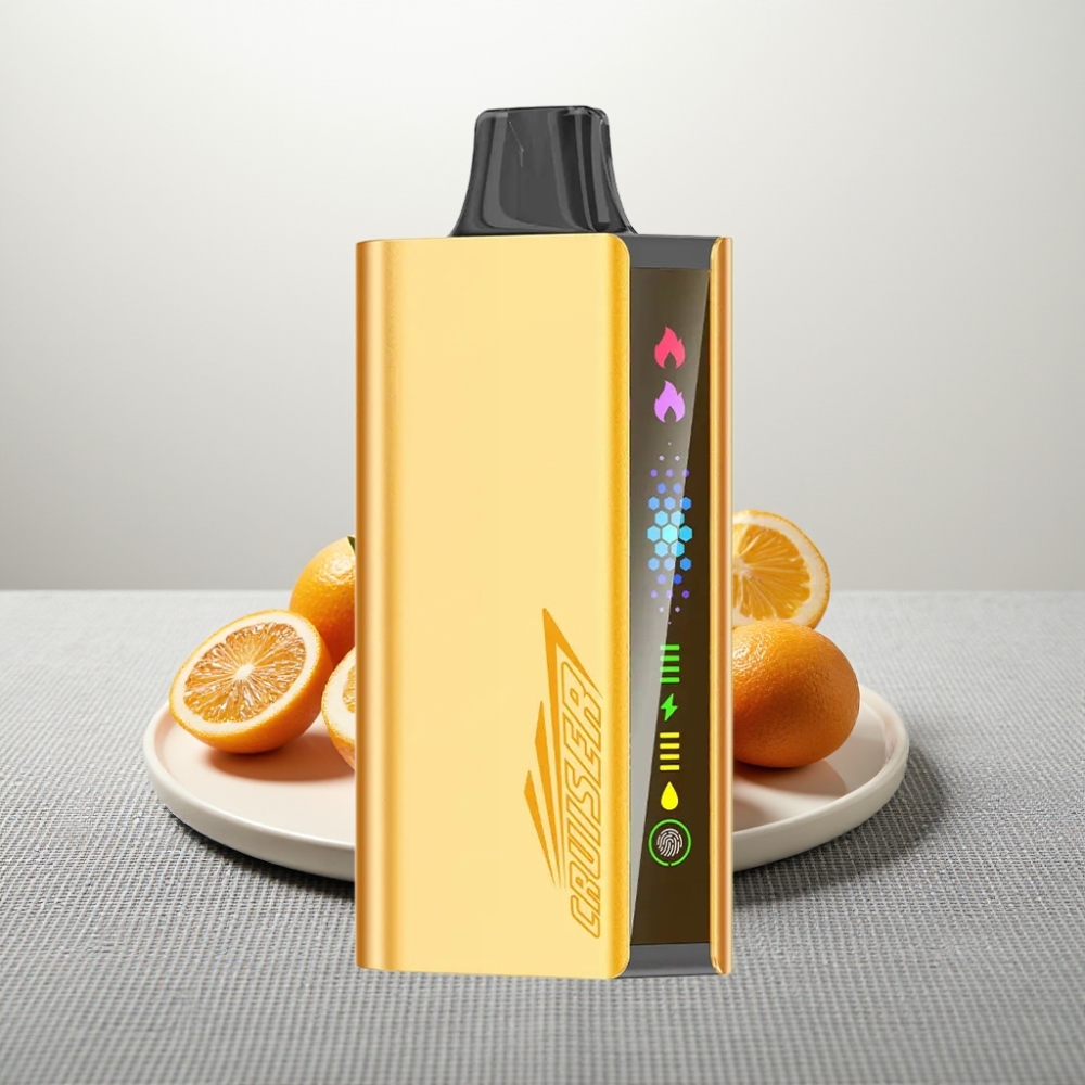 JNR Cruiser 12000 Puffs No-Charge Disposable Vape 3500mAh Cool Fanta