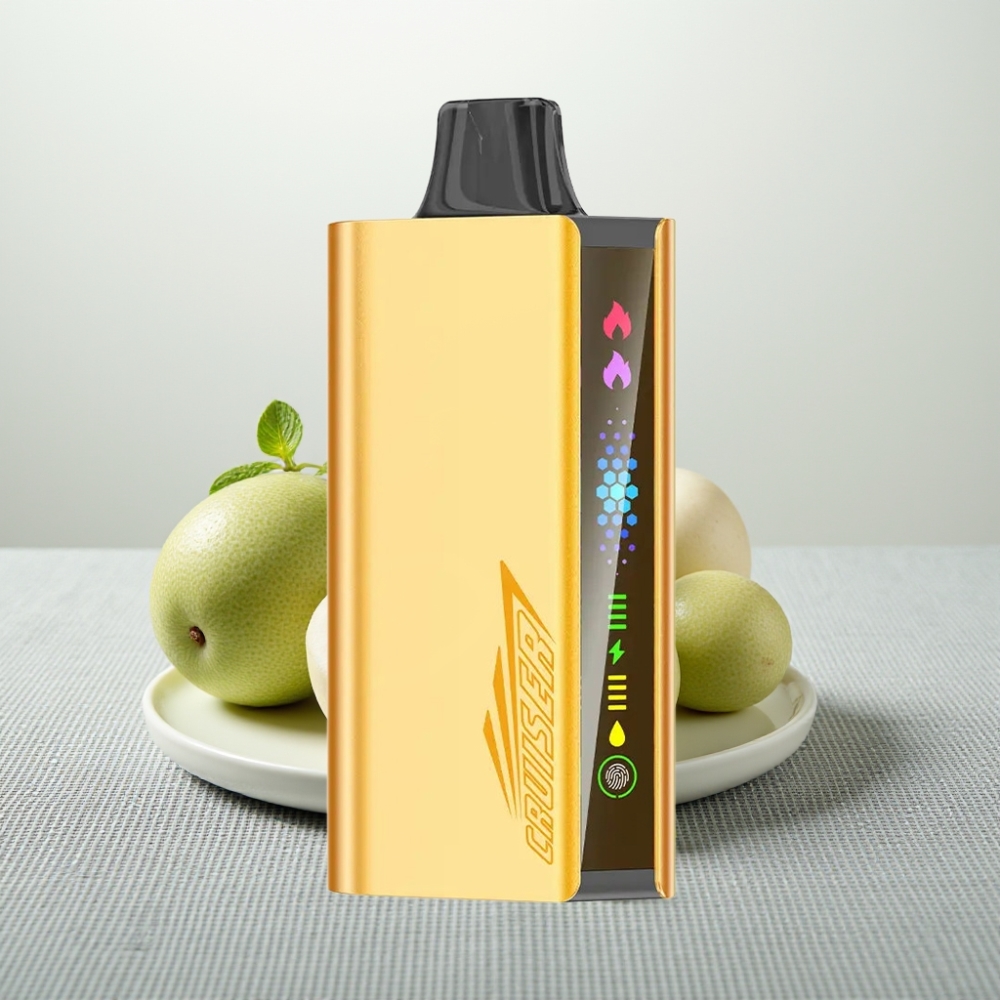 JNR Cruiser 12000 Puffs No-Charge Disposable Vape Прохолодна М’ята з анімаційним екраном та Dual Mesh Coil