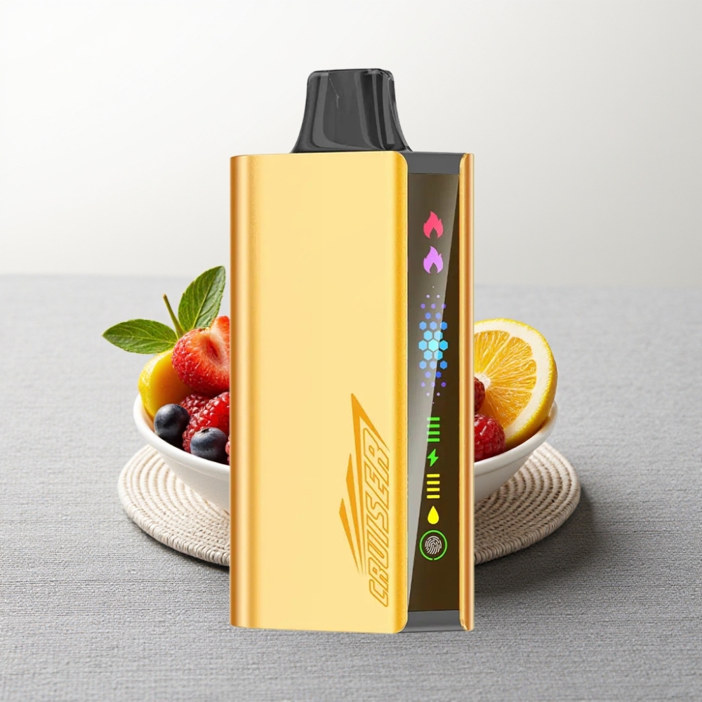 JNR Cruiser 12000 Puffs No-Charge Disposable Vape Mixed Berry 3500mAh Dual Mesh