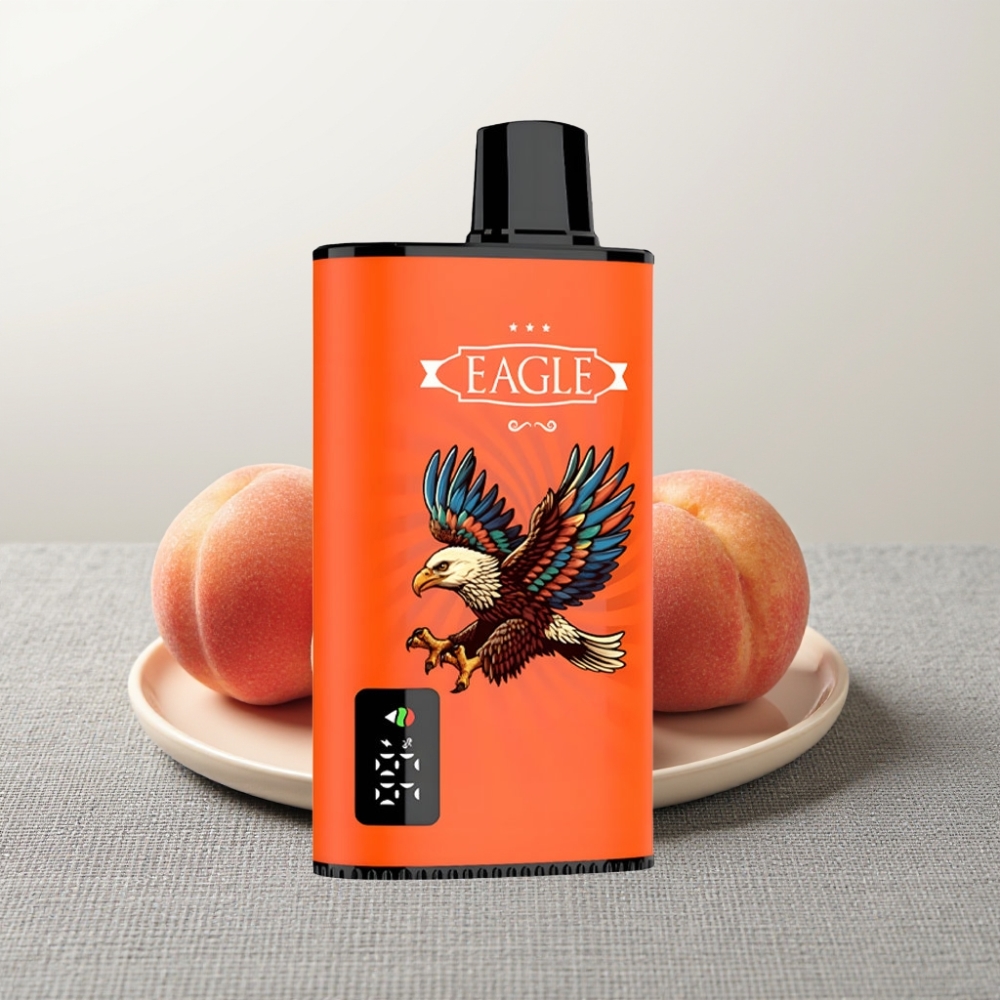 JNR EAGLE Smart 23000 Puffs Цифровий Екран Регулювання Повітря 25мл Соковиті Персики