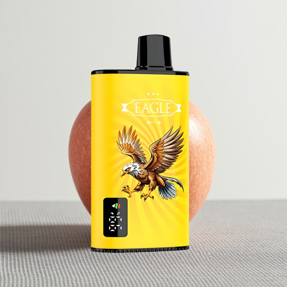 JNR EAGLE Smart 23000 Puffs Цифровий екран Регульований повітряпотік Подвійне яблуко