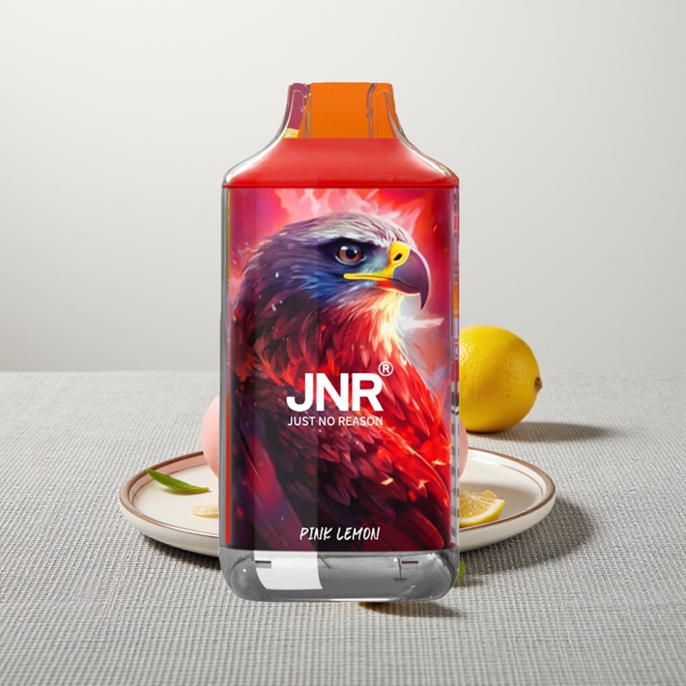 JNR Falcon 16000 Puffs 22ml Рожевий Лимонад Dual Mesh Coil Smart LED Display