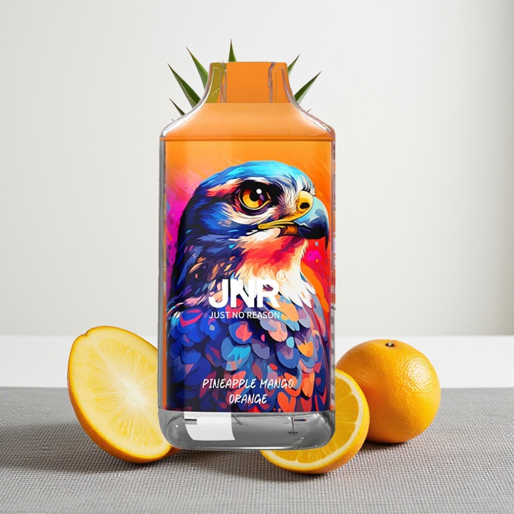 JNR Falcon 16000 Puffs 22ml Dual Mesh Coil Ананас Манго Апельсин
