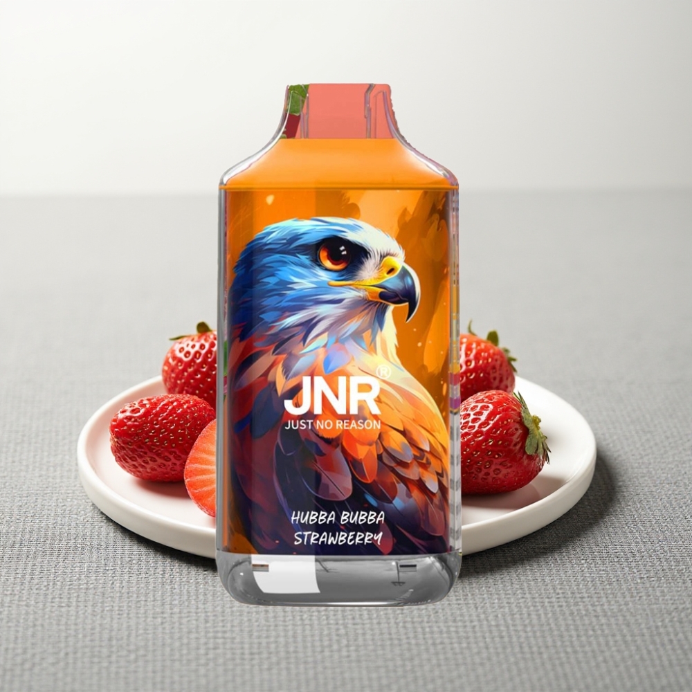 JNR Falcon 16000 Puffs 850mAh 22ml Dual Mesh Hubba Bubba Полуниця