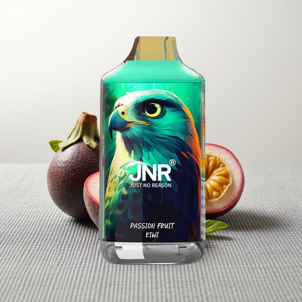 JNR Falcon 16000 Puffs Dual Mesh Coil Type C Smart LED Маракуйя Ківі