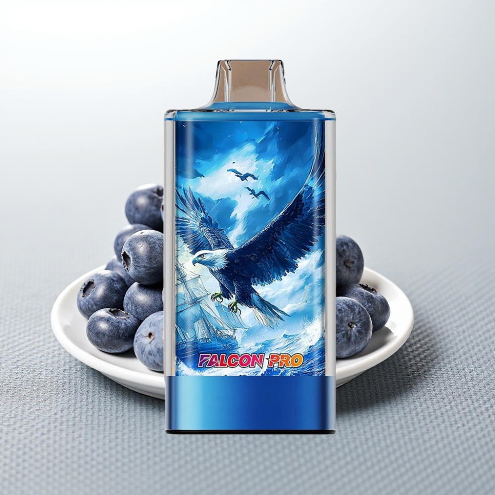 JNR Falcon Pro 28000 30мл 5% нікотину Blueberry Ice Dual Mesh Coil Smart Display