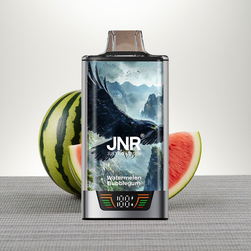 JNR Falcon Pro 28000 Диспосейбл Вейп Кавунова Жуйка, 30мл, 5% нікотину, Dual Mesh