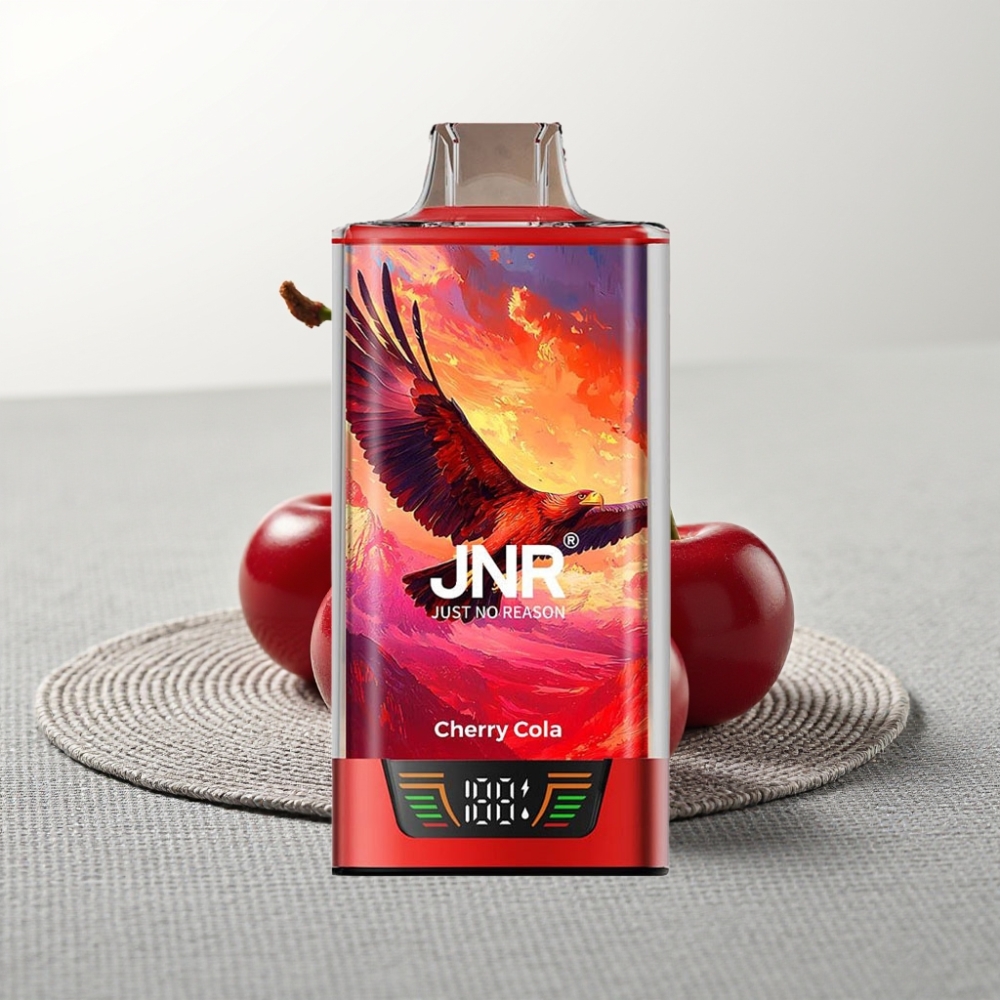JNR Falcon Pro 28000 Вишнева Кола 30мл 5% Smart Display Dual Mesh