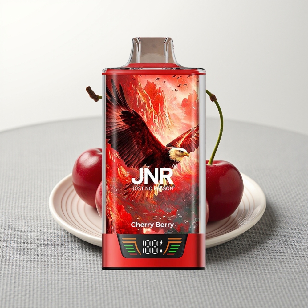 JNR Falcon Pro 28000 Вишнево-Ягідний 30мл 5% Smart Display Dual Mesh