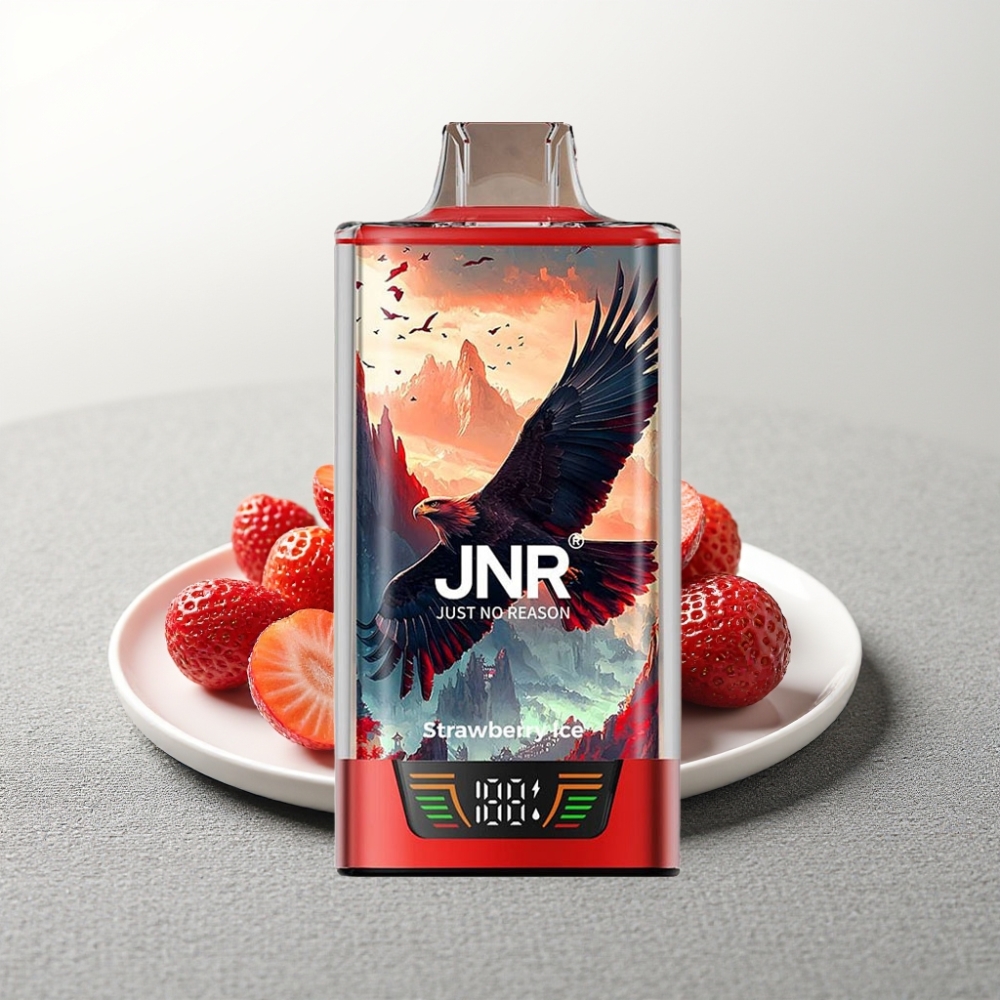 JNR Falcon Pro 28000 Диспосейбл Вейп Полуничний Льод 30мл 5%