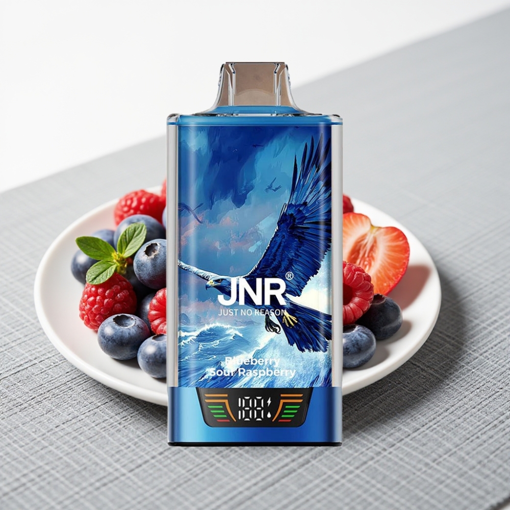 JNR Falcon Pro 28000 30мл 5% нікотину Чорниця-Кисла Малина