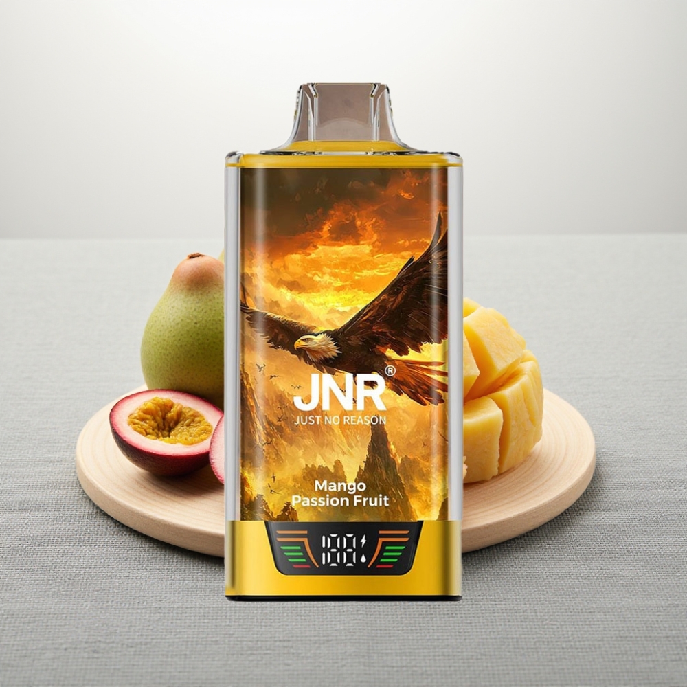 JNR Falcon Pro 28000 Mango-Passion Fruit Smart Display Dual Mesh USB-C