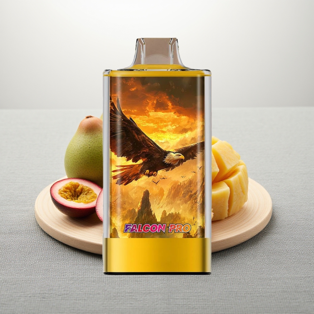 JNR Falcon Pro 28000 Mango-Passion Fruit Smart Display Dual Mesh USB-C