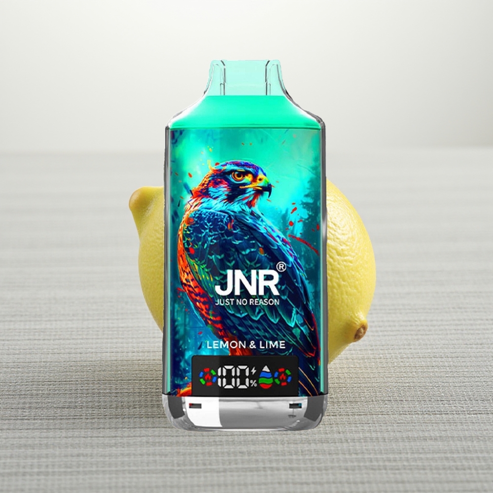 JNR Falcon X 18000 Puffs 24мл Цифровий Дисплей Лимон-Лайм Type-C