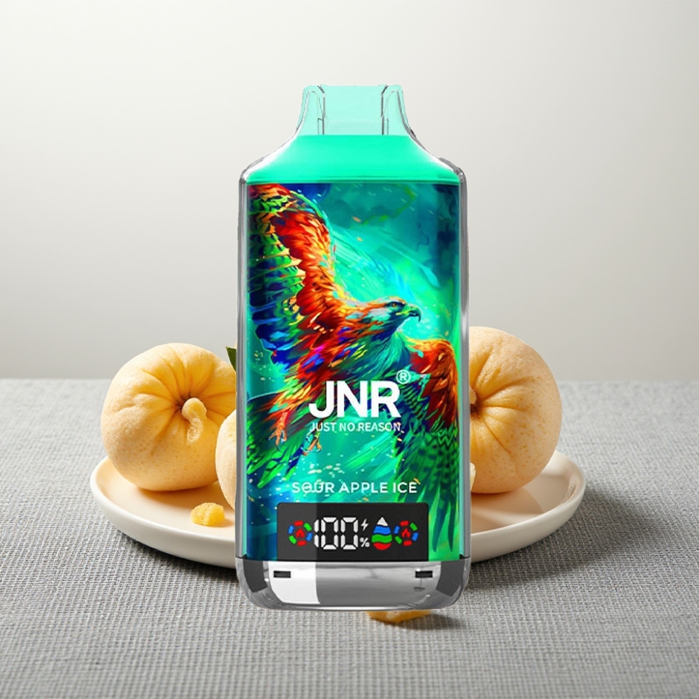 JNR Falcon X 18000 Puffs 24ml 750mAh Type-C Sour Apple Ice
