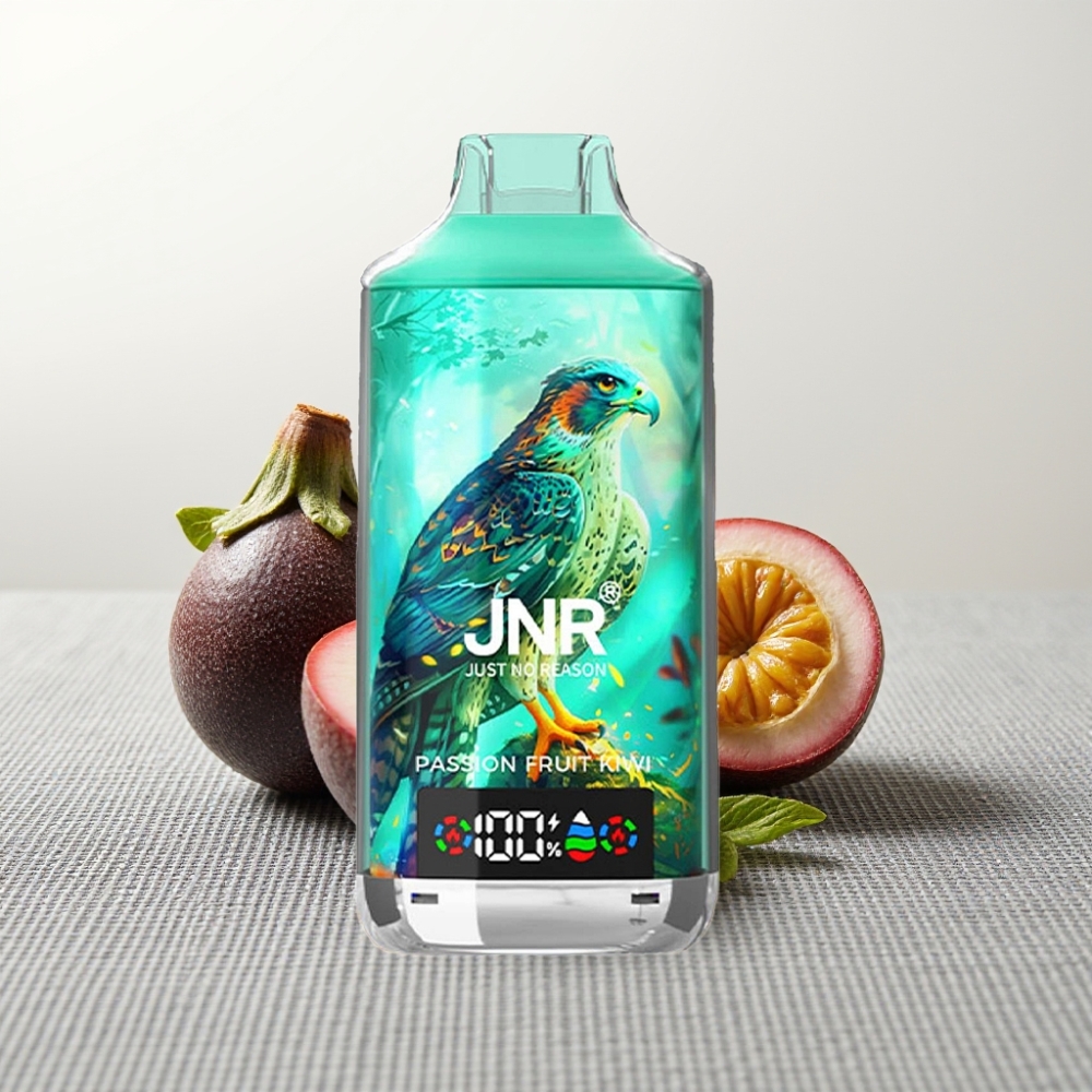 JNR Falcon X 18000 Puffs 24ml Dual Mesh Coil Type-C Passion Fruit Kiwi