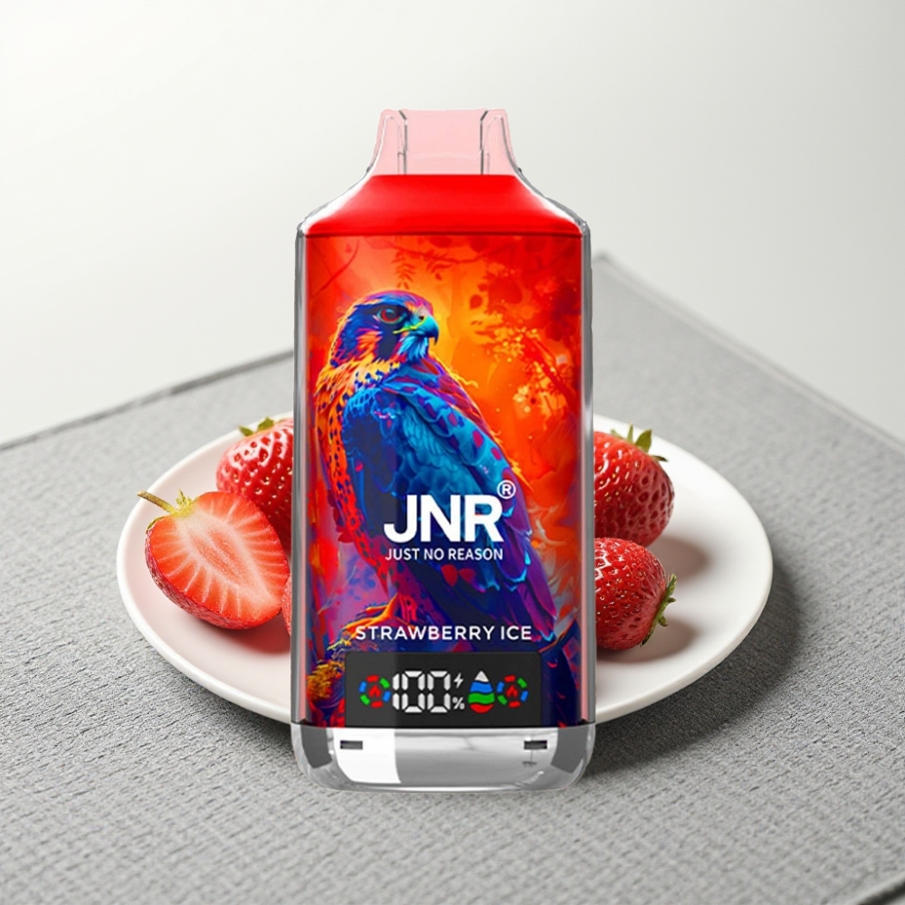 JNR Falcon X 18000 Puffs 24ml Dual Mesh Strawberry Ice